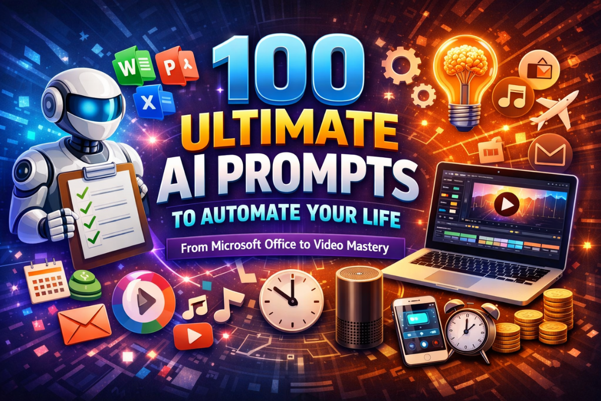 100 Ultimate AI Prompts for Microsoft Office to Video Mastery